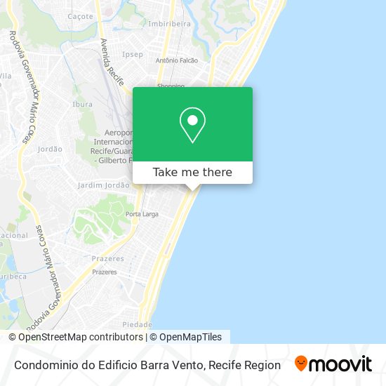 Condominio do Edificio Barra Vento map