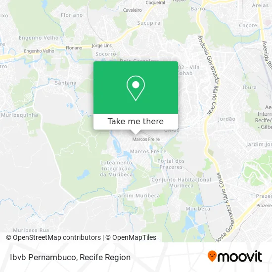 Ibvb Pernambuco map