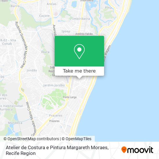 Atelier de Costura e Pintura Margareth Moraes map