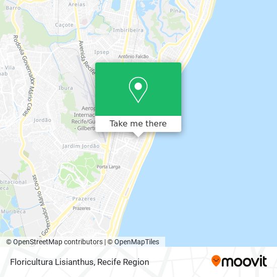 Floricultura Lisianthus map