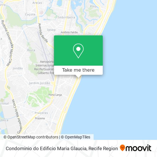 Mapa Condominio do Edificio Maria Glaucia