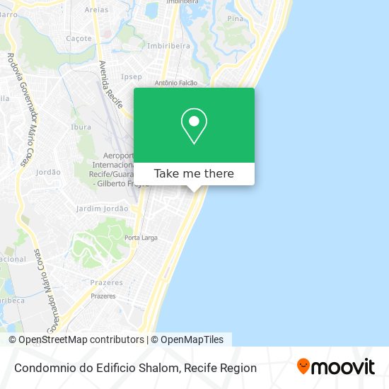 Condomnio do Edificio Shalom map