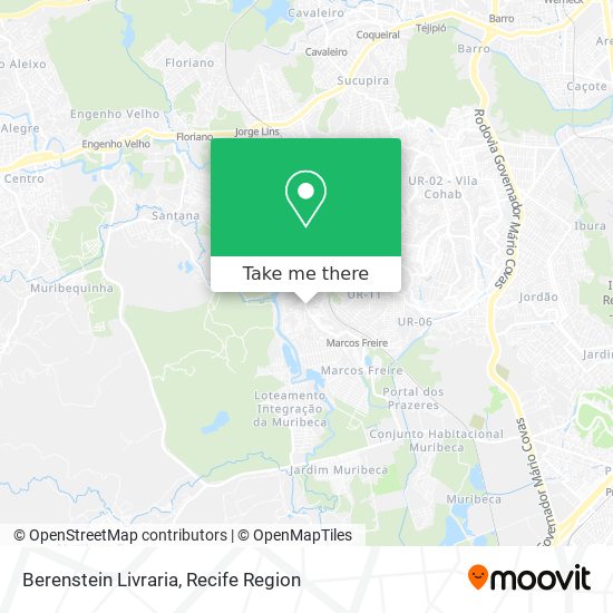 Berenstein Livraria map
