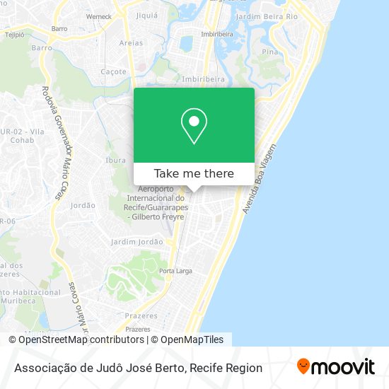 Associação de Judô José Berto map