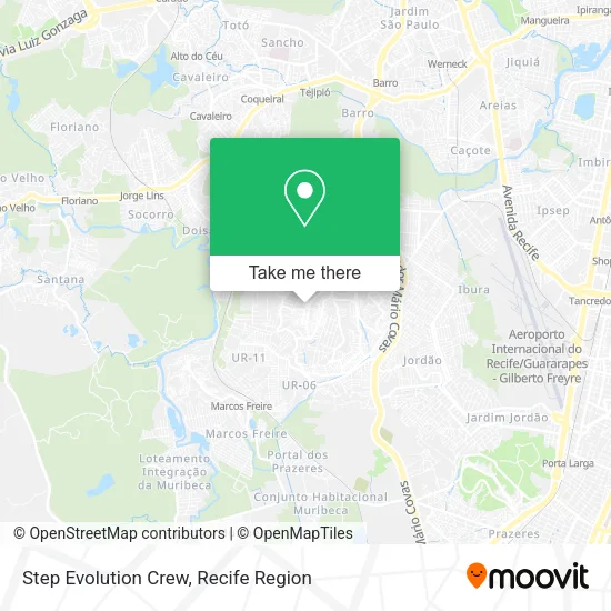 Step Evolution Crew map