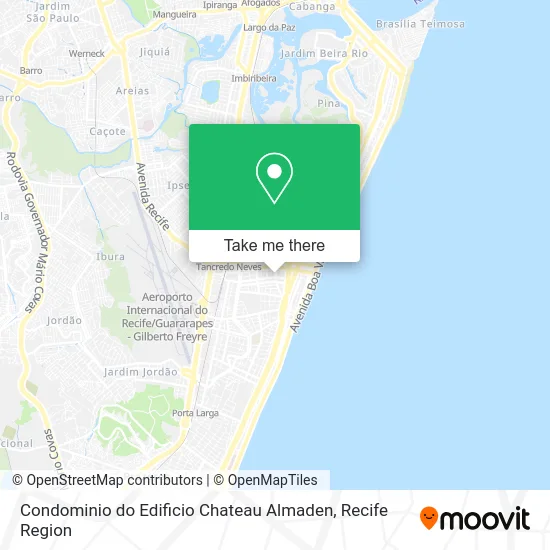 Condominio do Edificio Chateau Almaden map