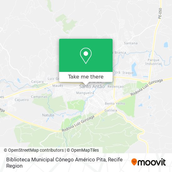 Biblioteca Municipal Cônego Américo Pita map