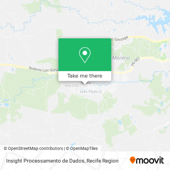 Insight Processamento de Dados map
