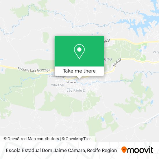 Escola Estadual Dom Jaime Cãmara map