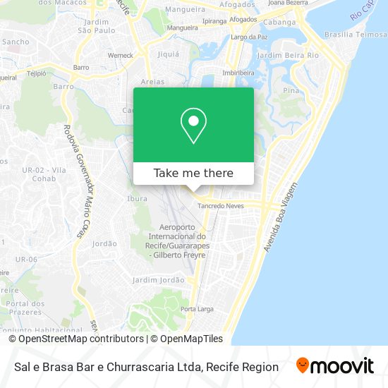 Sal e Brasa Bar e Churrascaria Ltda map