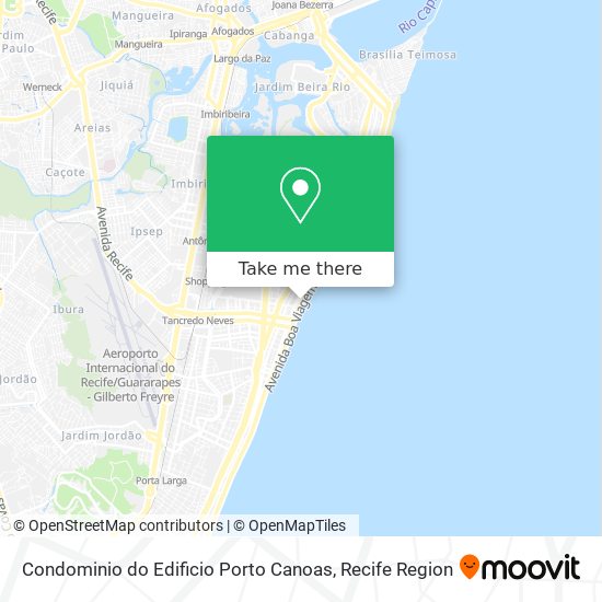 Condominio do Edificio Porto Canoas map