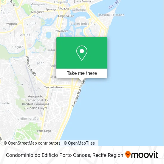 Condominio do Edificio Porto Canoas map