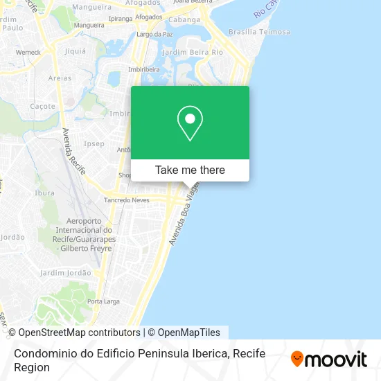 Condominio do Edificio Peninsula Iberica map