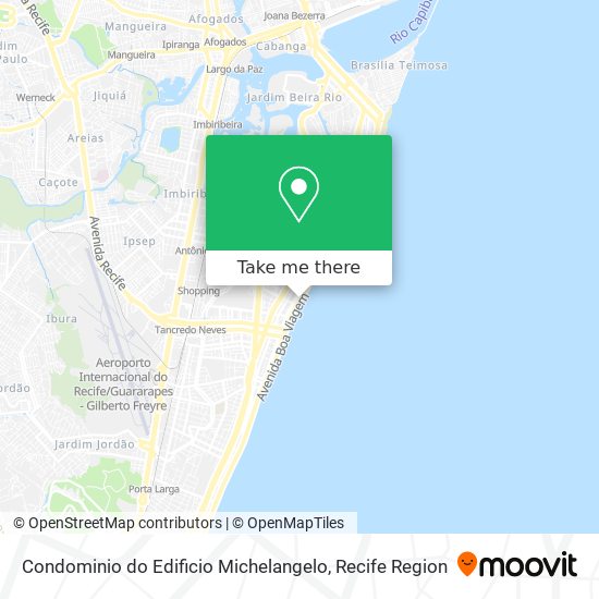 Condominio do Edificio Michelangelo map