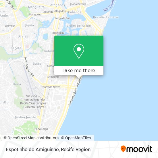 Espetinho do Amiguinho map