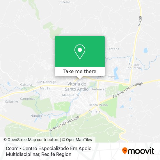 Ceam - Centro Especializado Em Apoio Multidisciplinar map