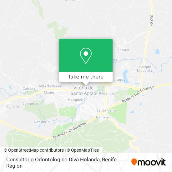 Consultório Odontológico Diva Holanda map