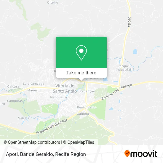 Apoti, Bar de Geraldo map