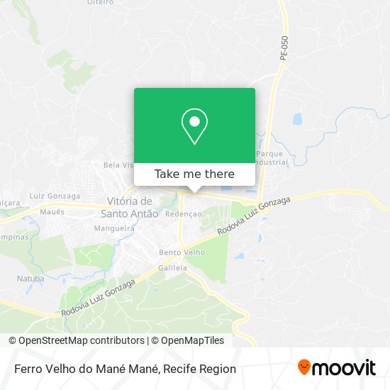 Ferro Velho do Mané Mané map