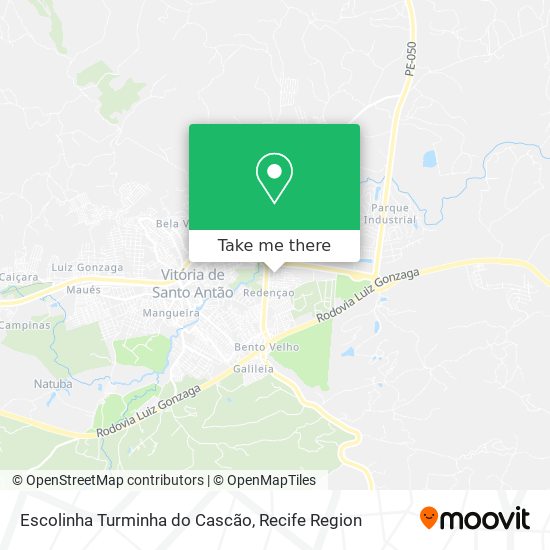 Escolinha Turminha do Cascão map