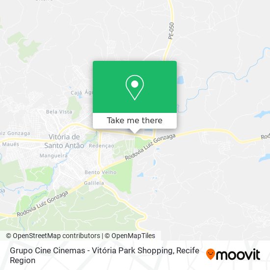 Grupo Cine Cinemas - Vitória Park Shopping map