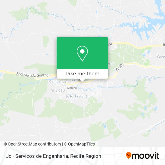 Jc - Servicos de Engenharia map