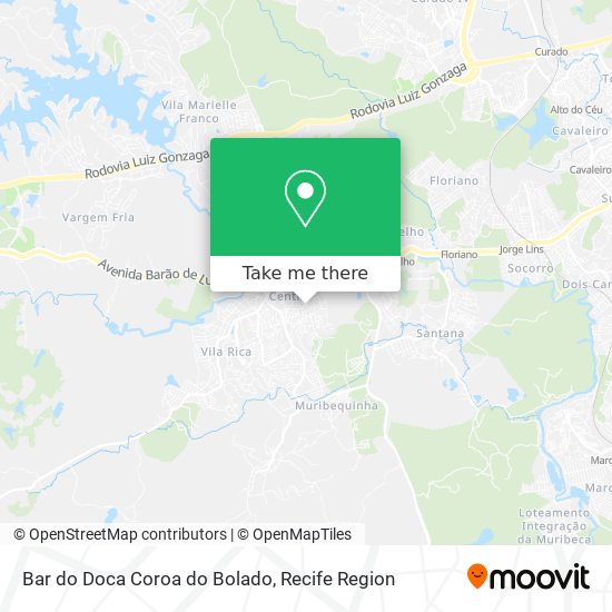Bar do Doca Coroa do Bolado map