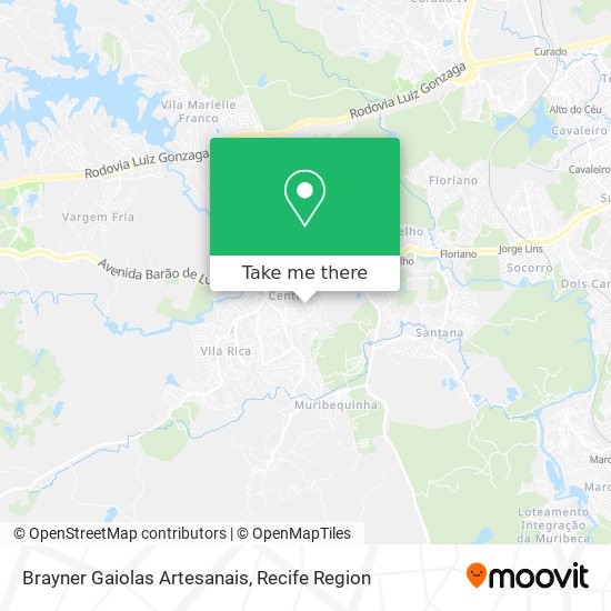 Brayner Gaiolas Artesanais map