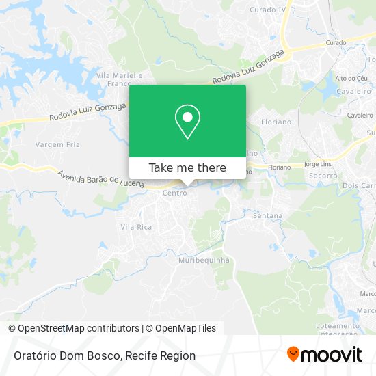 Oratório Dom Bosco map
