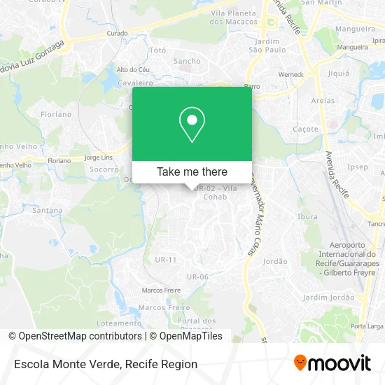 Escola Monte Verde map