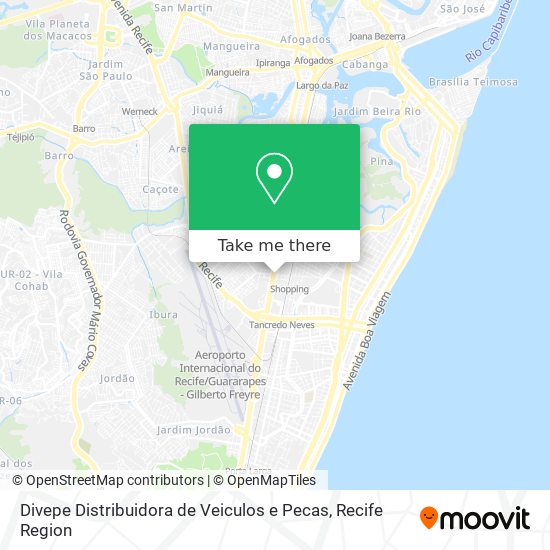 Divepe Distribuidora de Veiculos e Pecas map
