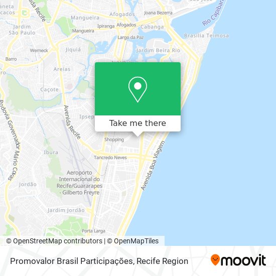 Promovalor Brasil Participações map