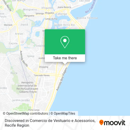 Discovered in Comercio de Vestuario e Acessorios map