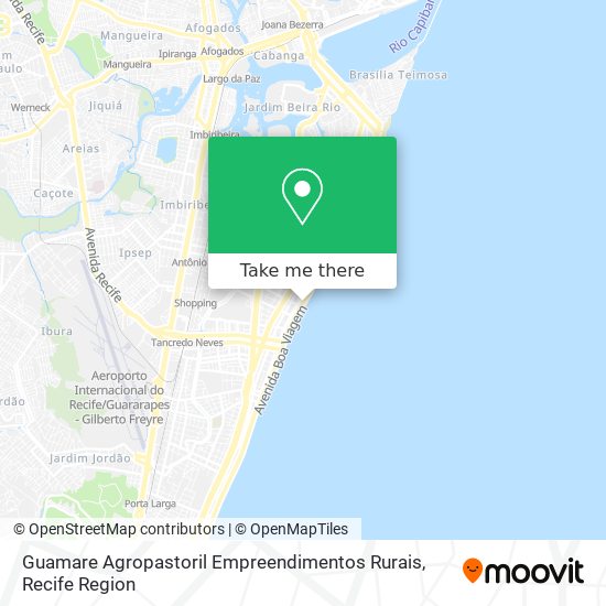 Guamare Agropastoril Empreendimentos Rurais map