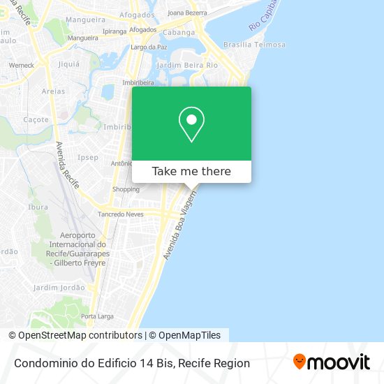 Condominio do Edificio 14 Bis map