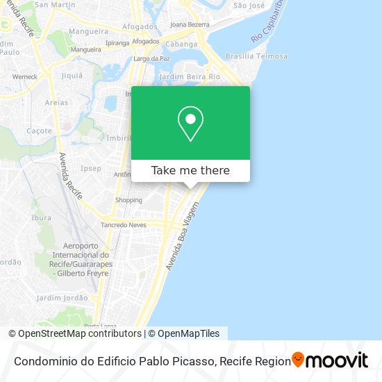 Condominio do Edificio Pablo Picasso map