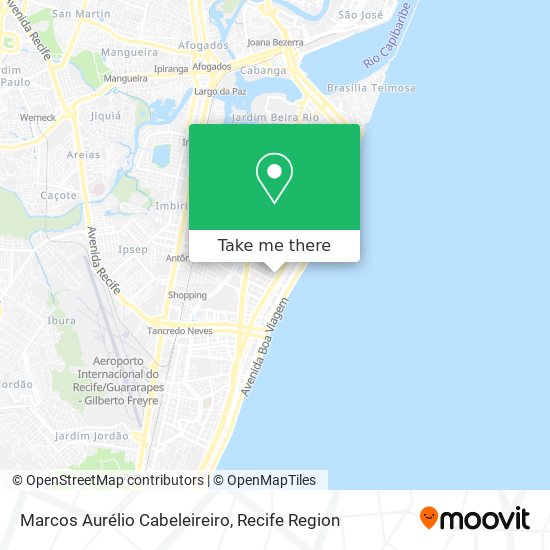 Marcos Aurélio Cabeleireiro map