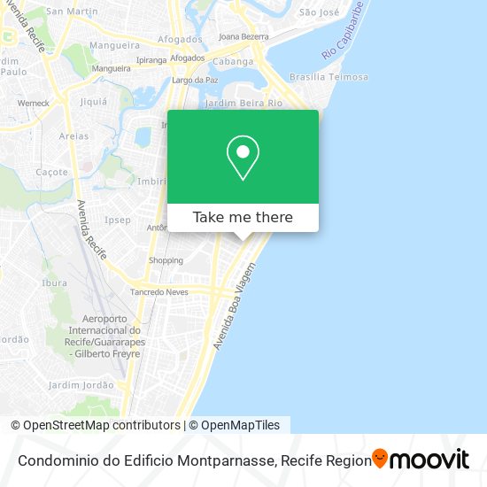 Condominio do Edificio Montparnasse map