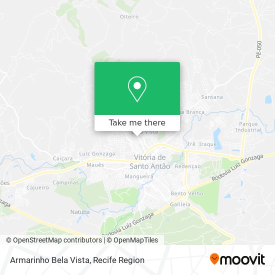 Armarinho Bela Vista map