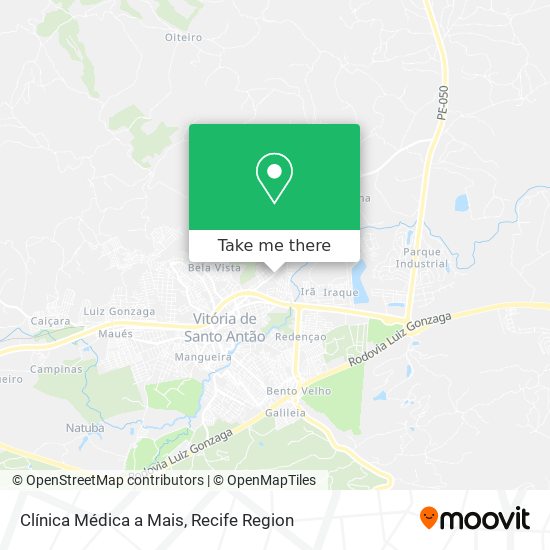 Clínica Médica a Mais map
