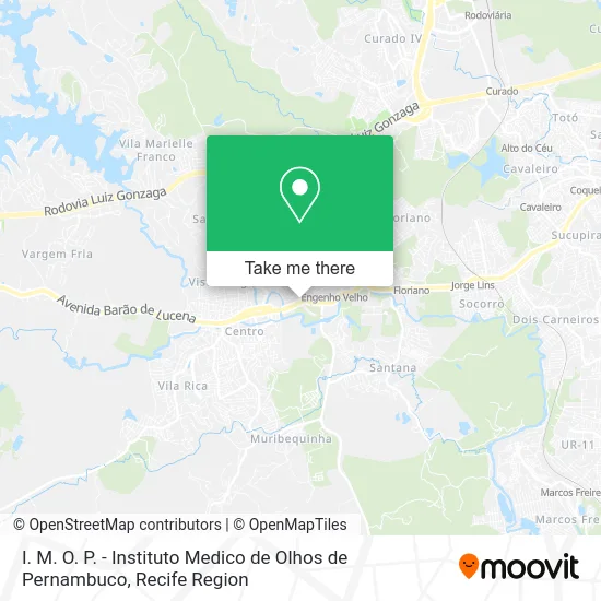 I. M. O. P. - Instituto Medico de Olhos de Pernambuco map