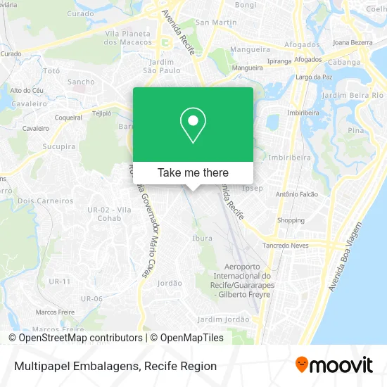 Multipapel Embalagens map