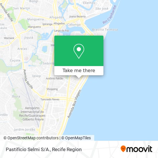 Pastifício Selmi S/A. map