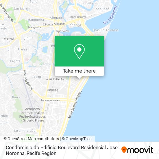 Condominio do Edificio Boulevard Residencial Jose Noronha map