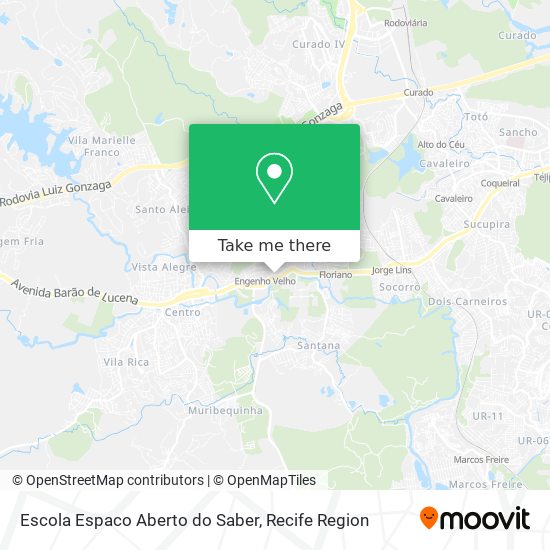 Escola Espaco Aberto do Saber map