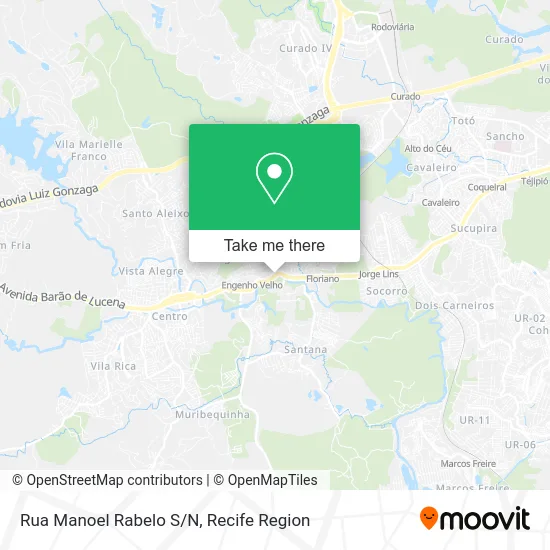 Rua Manoel Rabelo S/N map