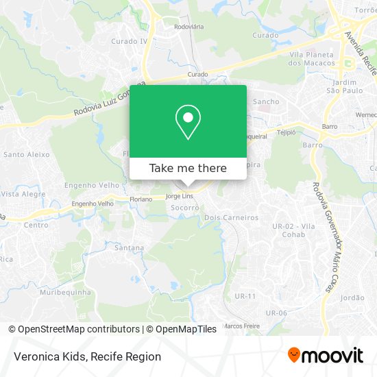 Veronica Kids map