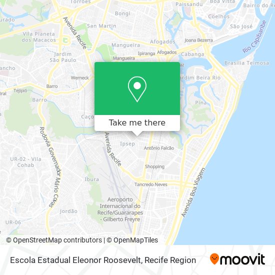 Escola Estadual Eleonor Roosevelt map