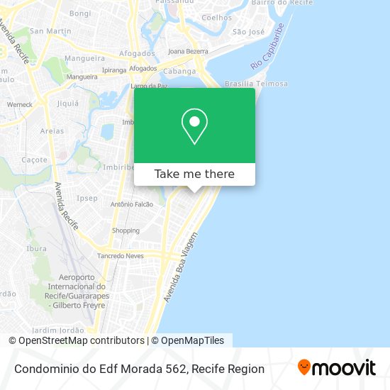 Mapa Condominio do Edf Morada 562