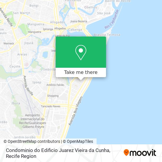 Condominio do Edificio Juarez Vieira da Cunha map